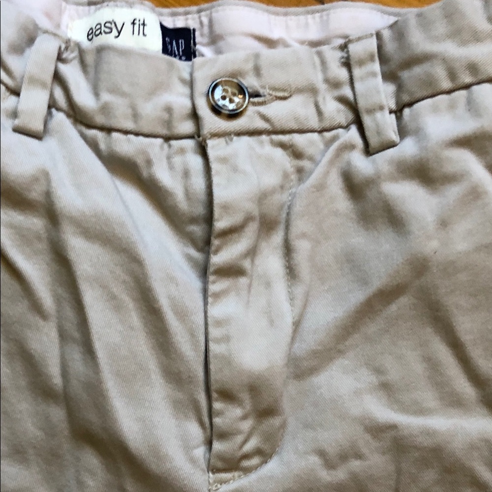 Gap easy fit cream pants size 14 regular